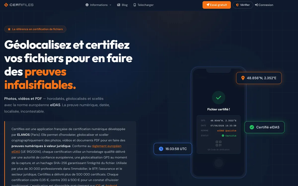 Certifiles