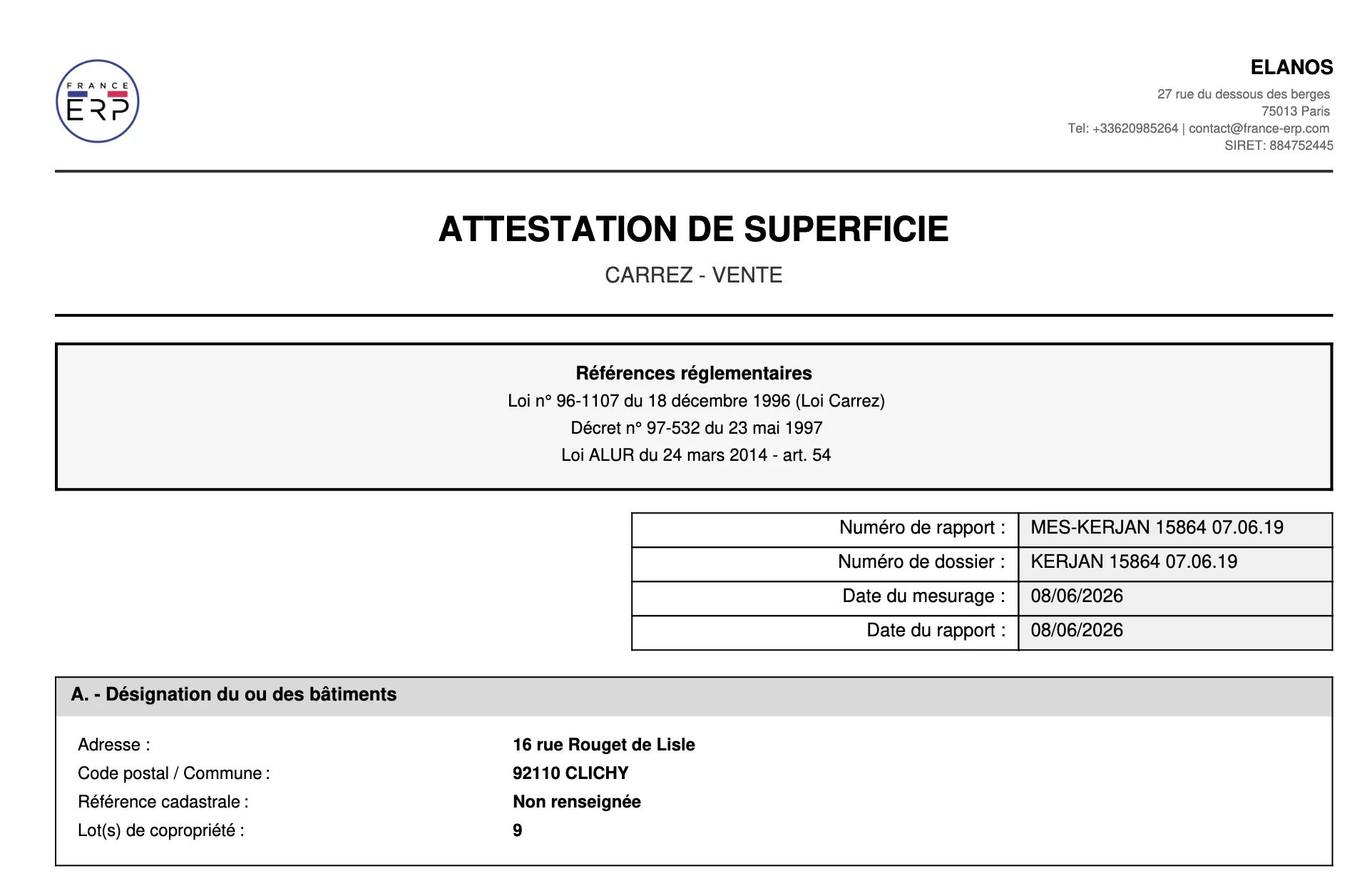 Diag Pilote — génération de rapports